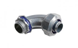 LIQUID-TIGHT CONNECTORS	- 90° ANGLE - ZINC DIE CAST