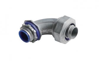 LIQUID-TIGHT CONNECTORS	- 90° ANGLE - INSULATION - ZINC DIE CAST