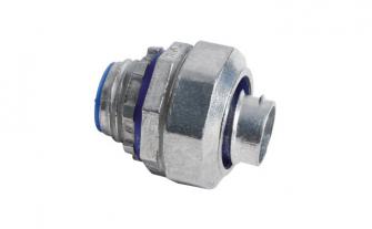 LIQUID-TIGHT CONNECTORS - STRAIGHT WITH INSULATED THROAT - ZINC DIE CAST