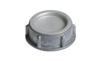 CAPPED METALLIC CONDUIT BUSHING - ZINC DIE CAST