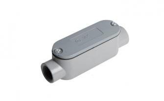 CONDUIT BODIES FOR RIGID THREADED TYPE WITH COVERS & GASKETS - ALUMINUM