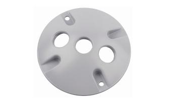 ROUND COVER - 3 HOLES-ALUMINUM/ZINC