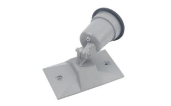 SQUARE WEATHERPROOF COVER, ONE 1/2" HOLE-LAMPHOLDER WITHOUT OUTER GASKET-ALUMINUM/ZINC