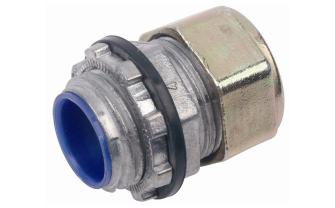 RAINTIGHT COMPRESSION  CONNECTORS WITH INSULATING THROAT - ZINC DIE CAST