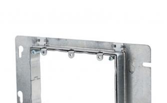 ADJUSTABLE PLASTER RING 3/4" TRIPLE GANG EXTENDS TO 1-1/2"