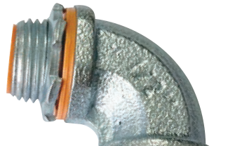 LIQUID-TIGHT CONNECTORS-90° ANGLE-INSULATION-STEEL