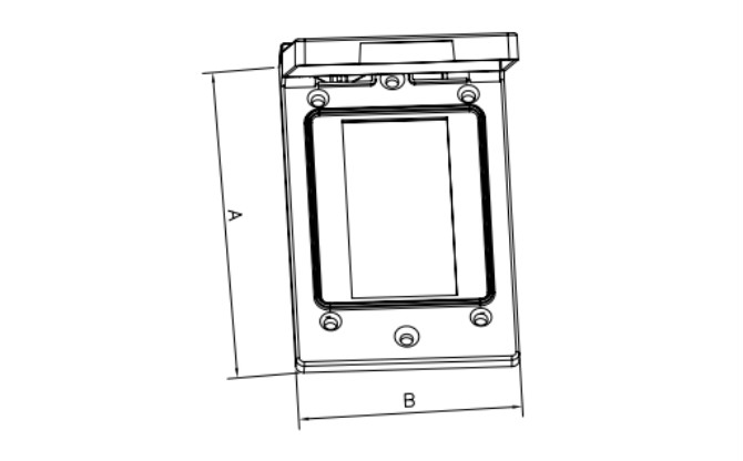 ONE GANG COVER GFCI-VERTICAL INCLUDE GASKET, SCREWS - ZINC